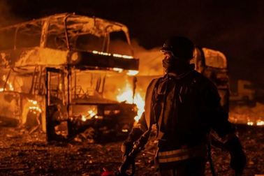 Đêm kinh hoàng của người Kiev dưới mưa hỏa lực Nga