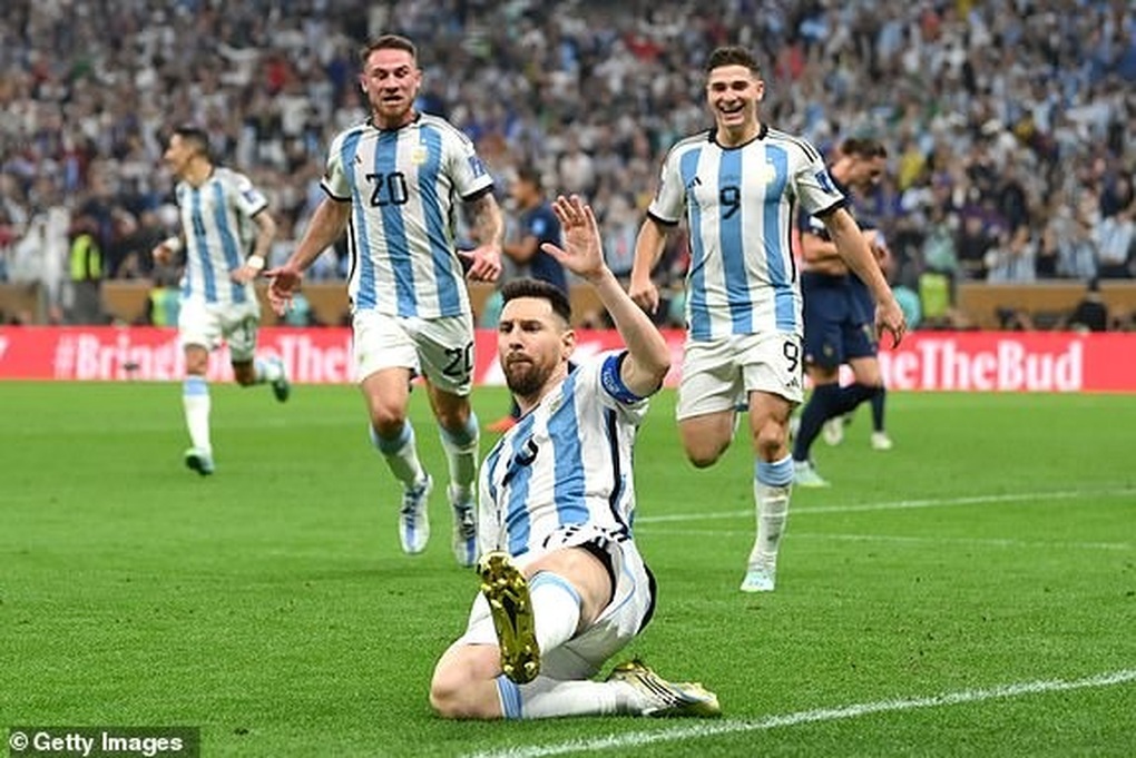 Cảm xúc vỡ òa của Messi và Argentina trong ngày vô địch World Cup - 2 Cảm xúc vỡ òa của Messi và Argentina trong ngày vô địch World Cup - 2