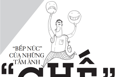 “Bếp núc” của những tấm ảnh “chế”