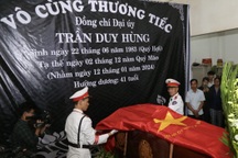 Phó trưởng công an phường hy sinh được truy thăng cấp bậc hàm