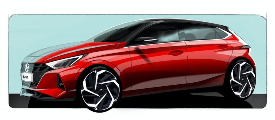 Hyundai hé lộ thiết kế của mẫu i20 thế hệ mới - 1 Hyundai hé lộ thiết kế của mẫu i20 thế hệ mới - 1