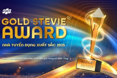 FPT được vinh danh "Nhà tuyển dụng của năm" tại Stevie Award