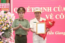 Đại tá Lâm Phước Nguyên làm Giám đốc Công an Tiền Giang