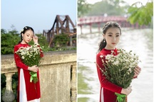 Bé gái 10 tuổi sở hữu nét xinh xắn “gieo thương nhớ”