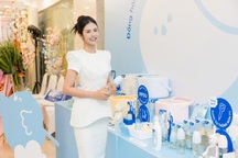 Hoa hậu Ngọc Hân xinh đẹp tại sự kiện ra mắt hệ sinh thái dành cho mẹ và bé