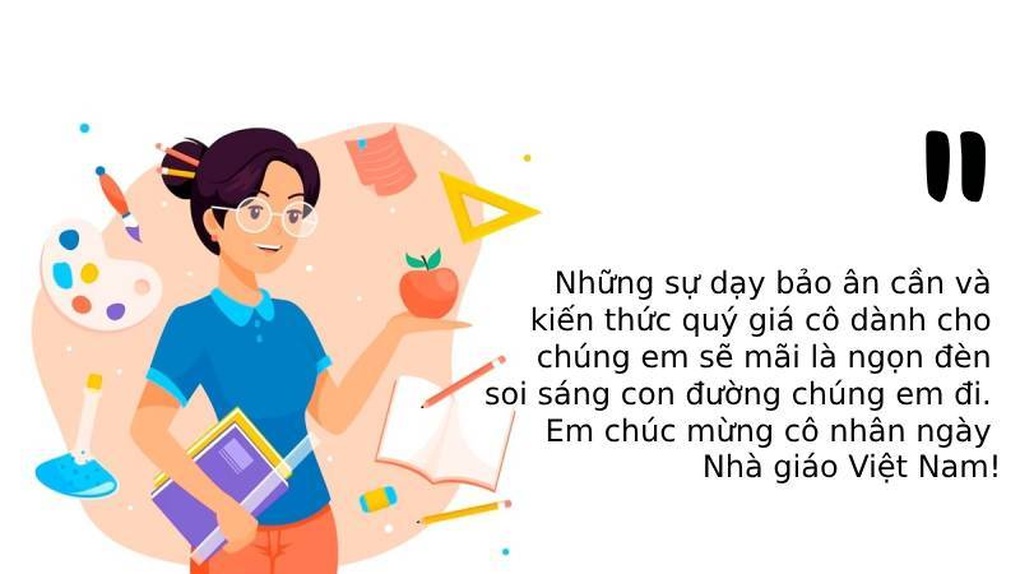 10 lời chúc ý nghĩa nhân ngày Nhà giáo Việt Nam 20/11 - 3