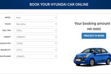 Hyundai mở dịch vụ đặt mua xe trực truyến tại Ấn Độ