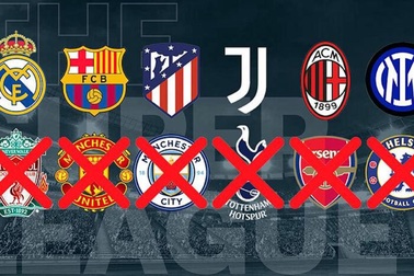 Vì sao siêu giải đấu European Super League sụp đổ nhanh chóng?