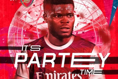 Arsenal chi lương “khủng” cho “bom tấn” Thomas Partey