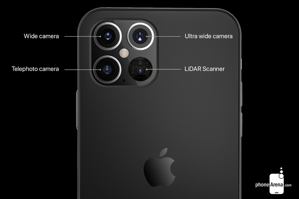 Lộ thiết kế iPhone 12 Pro - “Tai thỏ” nhỏ hơn, tích hợp máy quét laser - 2 Lộ thiết kế iPhone 12 Pro - “Tai thỏ” nhỏ hơn, tích hợp máy quét laser - 2