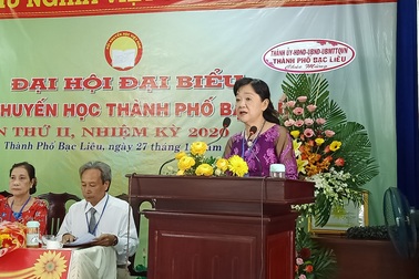 Hội Khuyến học thành phố Bạc Liêu vận động phong trào được trên 100 tỷ đồng
