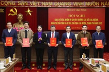 Vĩnh Phúc tiếp tục đánh giá cán bộ bằng sản phẩm