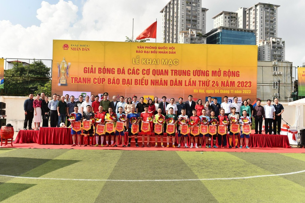 Khai mạc Giải bóng đá các cơ quan Trung ương mở rộng 2023 - 3 Khai mạc Giải bóng đá các cơ quan Trung ương mở rộng 2023 - 3