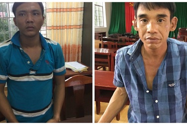 Bắt 2 đối tượng mang ná thun đi cướp điện thoại