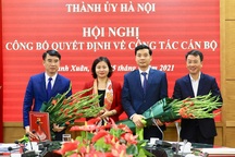 Hà Nội có tân Giám đốc Sở Tài chính và Bí thư quận Thanh Xuân