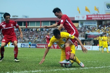 Đánh bại Thanh Hóa, Hải Phòng vô địch lượt đi V-League 2016