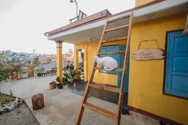 Ngỡ ngàng căn nhà cũ kỹ "lột xác" lung linh giữa "thành phố sương mờ"