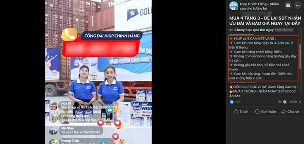BTV Quang Minh, Vân Hugo từng nổ thế nào về sữa giả Hiup? - 2 BTV Quang Minh, Vân Hugo từng nổ thế nào về sữa giả Hiup? - 2