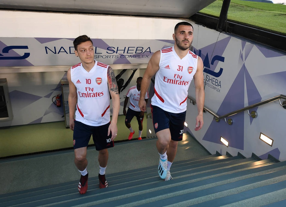 Arsenal luyện tập trong kì nghỉ Đông ở Dubai - 1 Arsenal luyện tập trong kì nghỉ Đông ở Dubai - 1