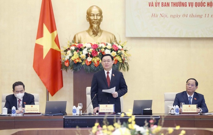 Chủ tịch Quốc hội chủ tri Hội nghị trực tuyến triển khai chương trình giám sát