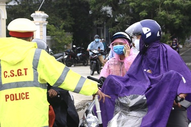 Từ 23h đêm 17/9, Đà Nẵng kiểm soát phương tiện cá nhân đi ngoài đường