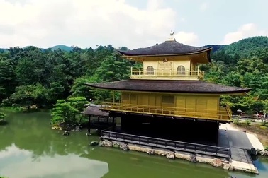 Chùa vàng Kim Các Tự Kinkakuji, Kyoto, Nhật Bản