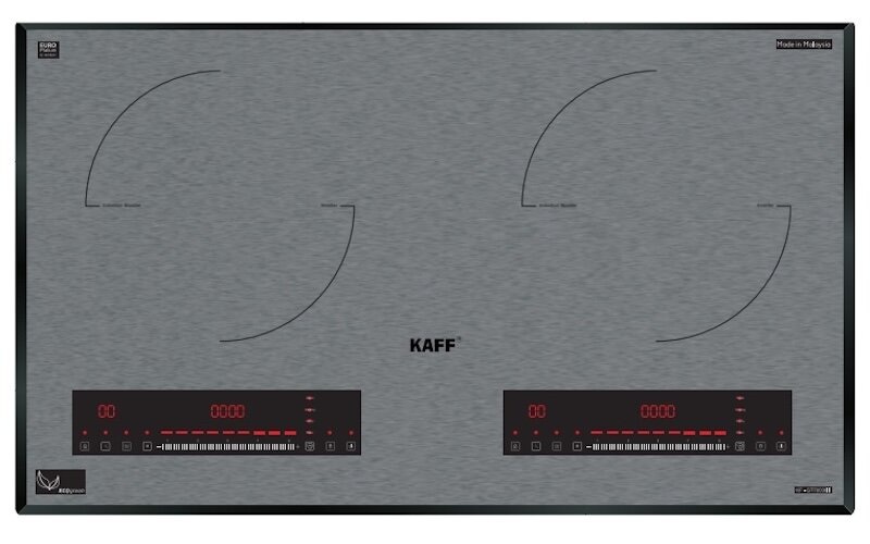 Bếp từ đôi Kaff KF-GT70038II thiết kế sang trọng, tính năng hiện đại