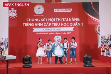 Chung kết đầy ý nghĩa của Hội thi Tài năng tiếng Anh cấp tiểu học quận 3