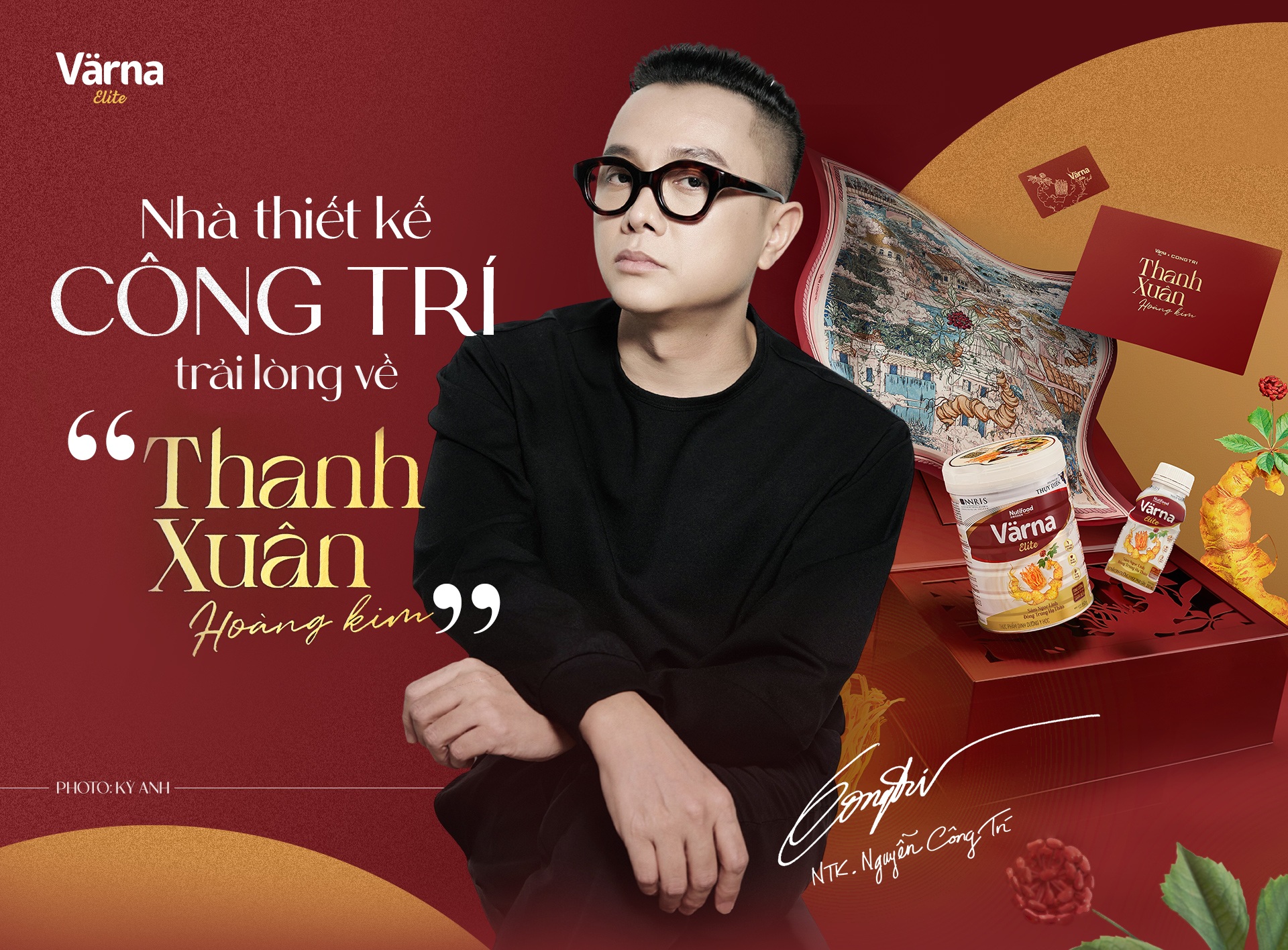 Nhà thiết kế Công Trí trải lòng về "Thanh xuân hoàng kim"