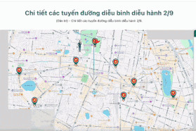 Chi tiết các tuyến đường diễu binh và ngắm ảnh đẹp các khối đi qua