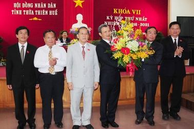 Ông Nguyễn Văn Cao tái đắc cử Chủ tịch UBND tỉnh Thừa Thiên Huế