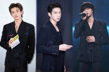 Ba ngôi sao Trung Quốc so kè vóc dáng trong bộ vest của nhà thiết kế Việt