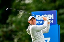 Rory McIlroy xuất hiện tại giải golf Irish Open 2025