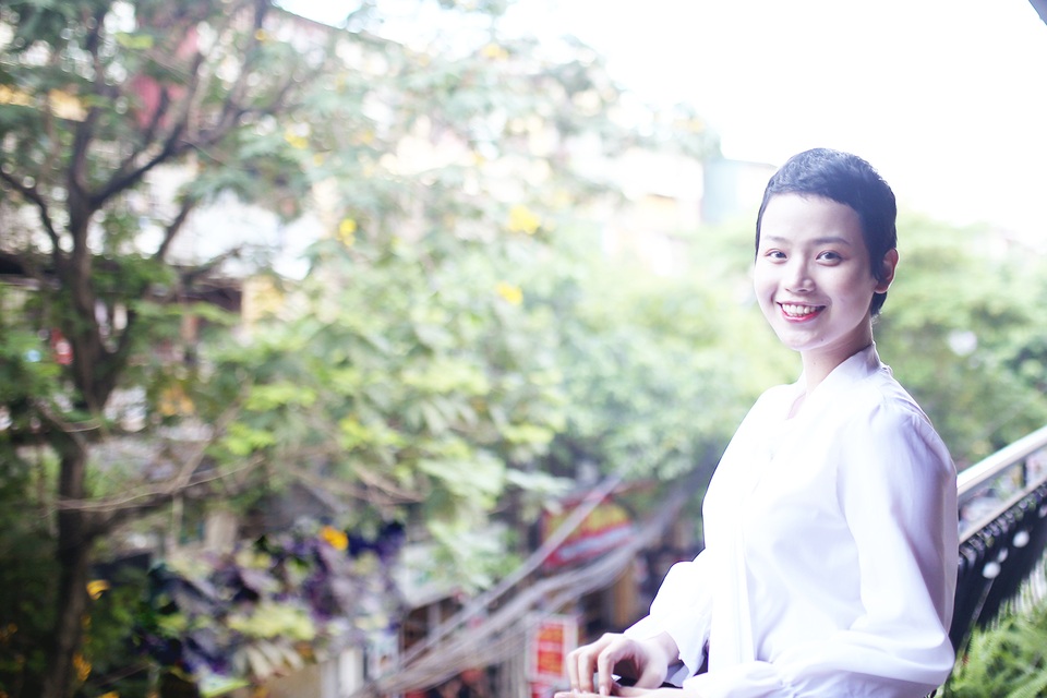 Nữ sinh Ngoại thương mắc ung thư tái xuất xinh đẹp và đầy nghị lực - 6 Nữ sinh Ngoại thương mắc ung thư tái xuất xinh đẹp và đầy nghị lực - 6