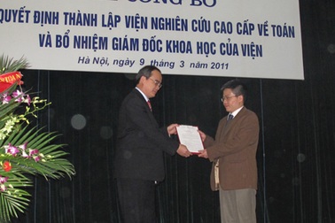 GS Ngô Bảo Châu  và “Ngày đáng nhớ của lịch sử Toán học VN” 