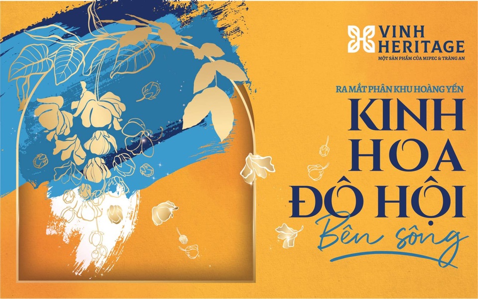 Vinh Heritage ra mắt phân khu Hoàng Yến - Phân khu sôi động bậc nhất dự án - 1 Vinh Heritage ra mắt phân khu Hoàng Yến - Phân khu sôi động bậc nhất dự án - 1