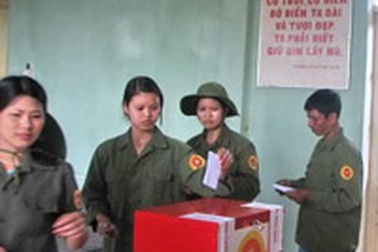 100% cử tri Trường Sa và Bạch Long Vĩ đi bầu đại biểu Quốc hội