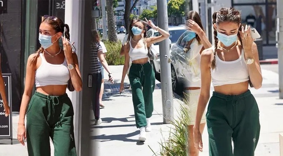 Madison Beer liên tục mặc mát mẻ ra phố - 5