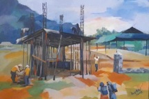 Vẻ đẹp của mùa thu qua hội họa và nhiếp ảnh tại triển lãm "Sắc thu"