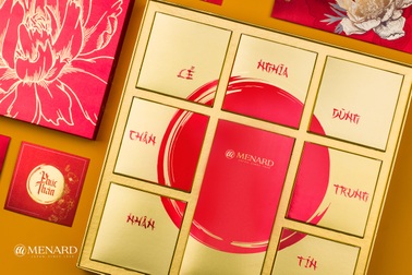 Hộp mứt Phúc Thần - Vẹn nguyên linh hồn Tết Việt