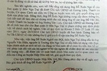 Bắc giang: Hàng trăm hộ dân bị "bịp" nộp tiền làm hồ sơ...hộ nghèo