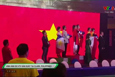 Minh Trường, Nhã Uyên giành huy chương vàng SEA Games 30