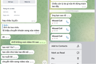 Hẹn hò online rồi chat sex qua mạng, người đàn ông ở Hà Nội bị tống tiền