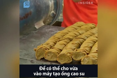 Bạn có biết: Những sợi dây thun cao su được tạo ra như thế nào?