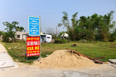 Quảng Nam: Không để "sốt" giá và bong bóng bất động sản trên địa bàn