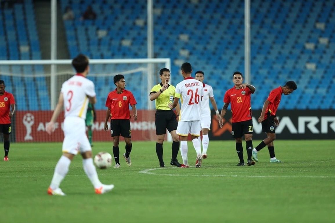 HLV Timor Leste khen ngợi tinh thần thi đấu của U23 Việt Nam - 1 HLV Timor Leste khen ngợi tinh thần thi đấu của U23 Việt Nam - 1