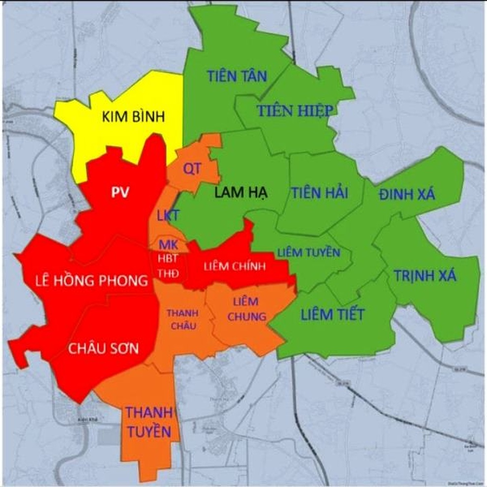 Hà Nam ra quyết định trong đêm điều chỉnh quy mô giãn cách TP Phủ Lý - 2 Hà Nam ra quyết định trong đêm điều chỉnh quy mô giãn cách TP Phủ Lý - 2