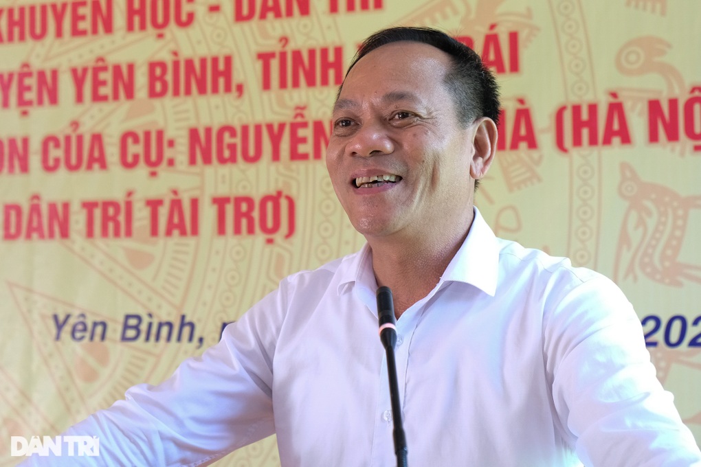 Khánh thành cầu Khuyến học và Dân trí giúp hơn 200 học sinh vượt lũ - 8 Khánh thành cầu Khuyến học và Dân trí giúp hơn 200 học sinh vượt lũ - 8