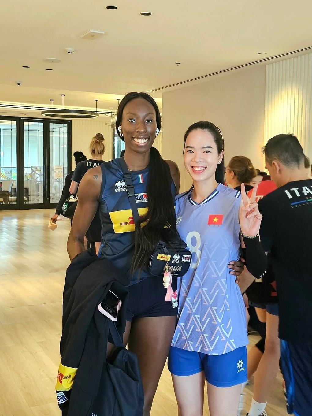 Die bezaubernde Schönheit der Volleyball-Mädchen bei der Weltmeisterschaft - 5 Vẻ đẹp quyến rũ của những cô gái bóng chuyền tại giải vô địch thế giới - 5