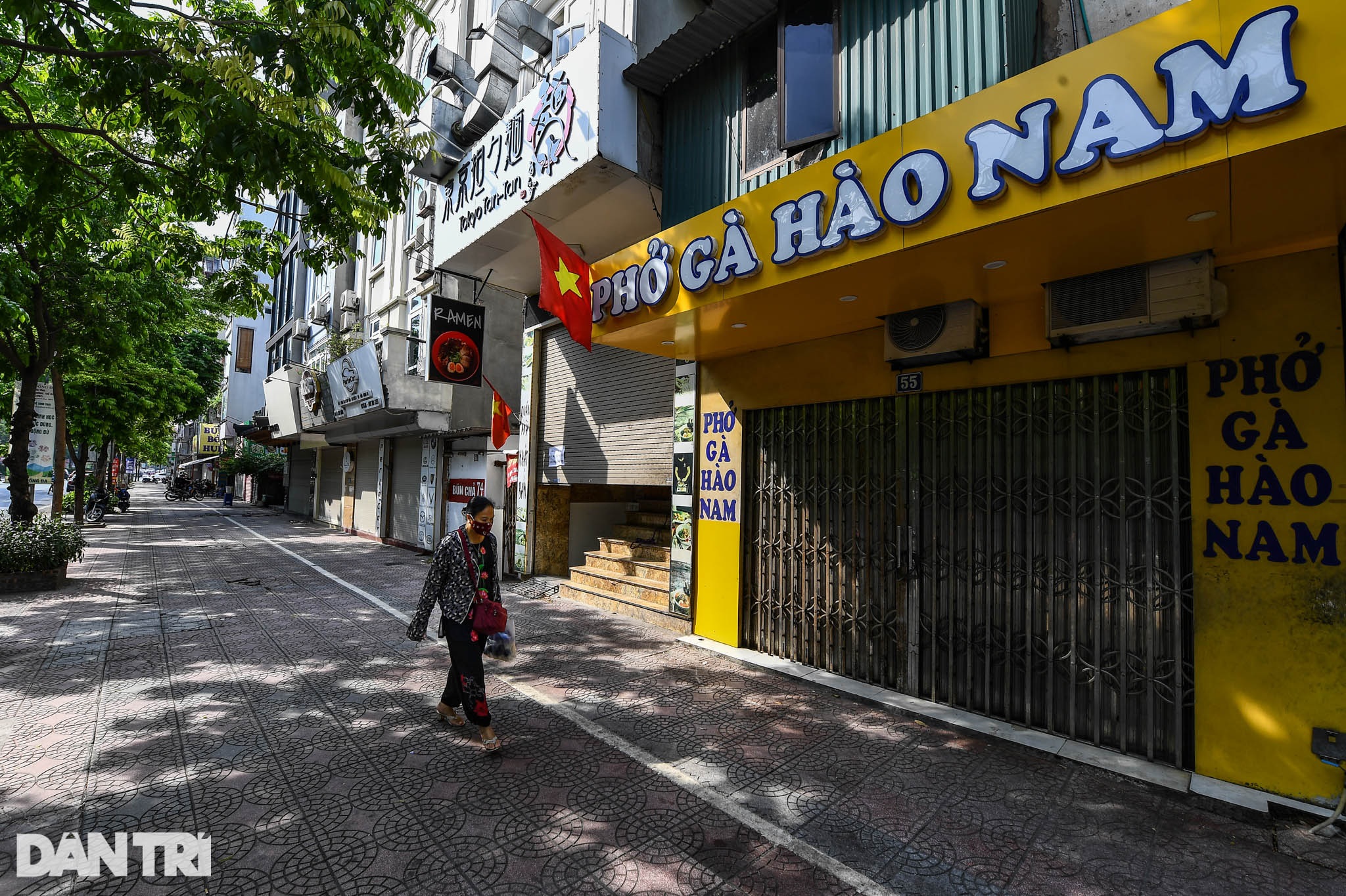 Hình ảnh đường phố Hà Nội ngày đầu thực hiện Công điện 15 - 14 Hình ảnh đường phố Hà Nội ngày đầu thực hiện Công điện 15 - 14
